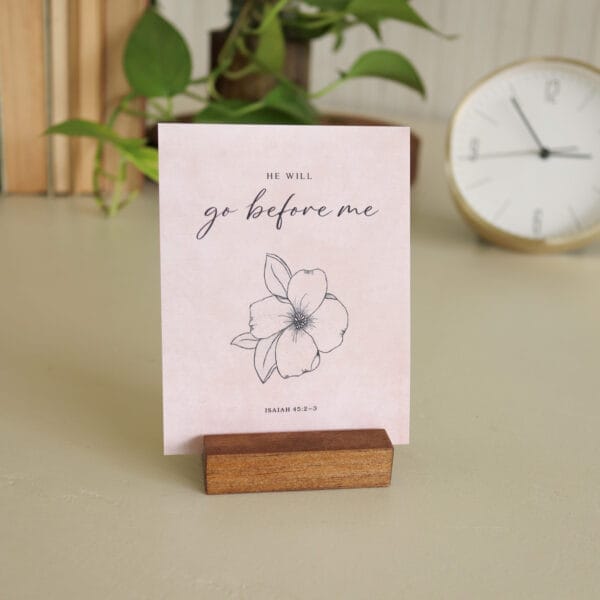 Card Stand - Hand Crafted