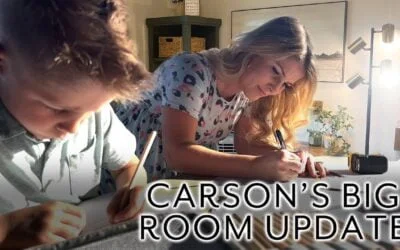 Carson’s Room Renovation + Erin’s Clever Creativity!