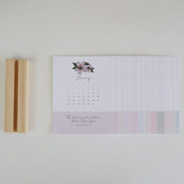 2026 Calendar Cards & Stand - Image 4