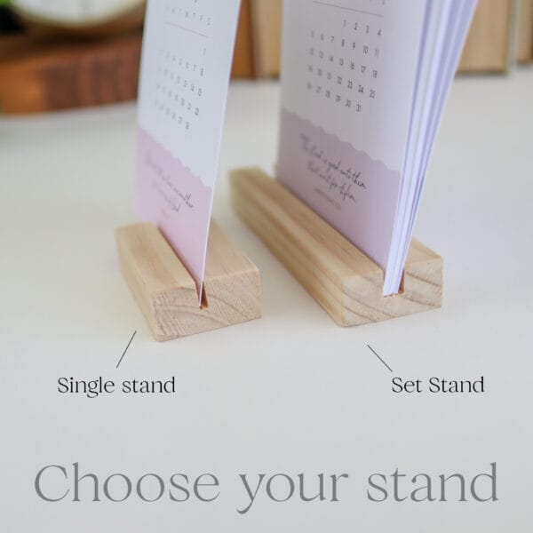 2026 Calendar Cards & Stand - Image 2