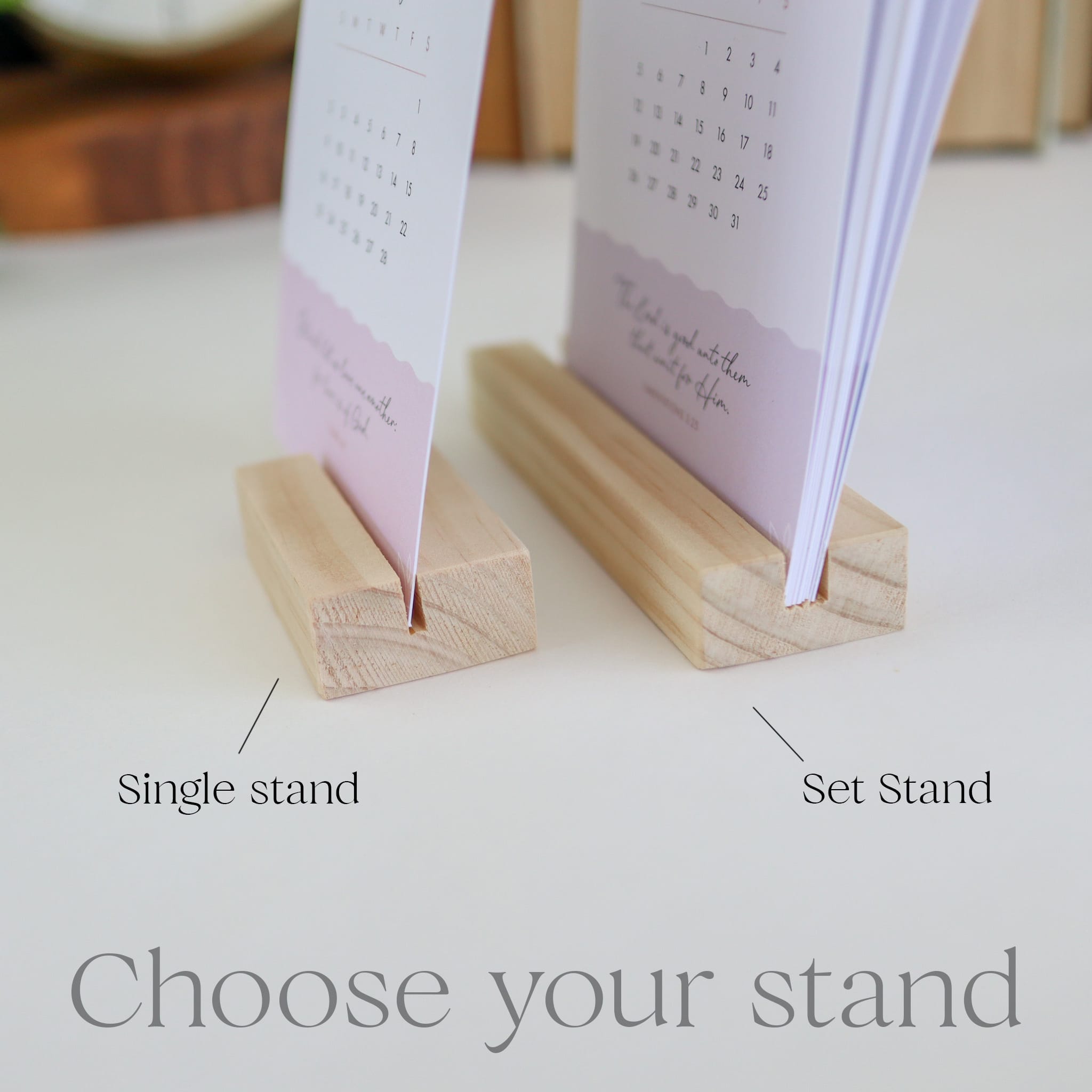 2026 Calendar Cards & Stand - Image 2