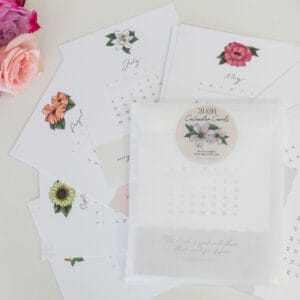 2026 Calendar Cards & Stand